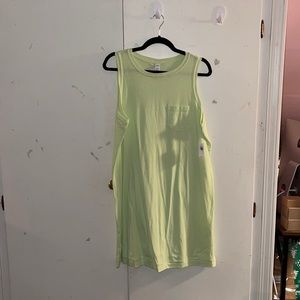 NWT - green tank dress